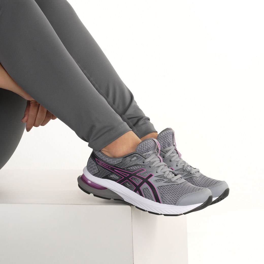 Asics Tenis GEL-SHOGUN ST 1202A513-020 Cinza ClaroRosa Sint -9-